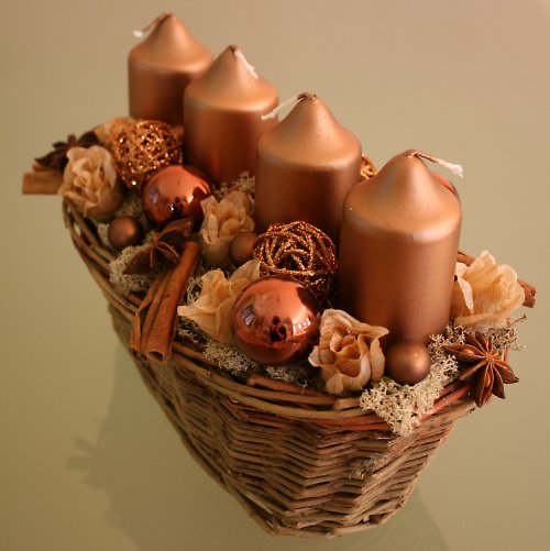Adventní svícen hnědý — foto 1