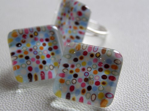 DOTS, náušnice — foto 1