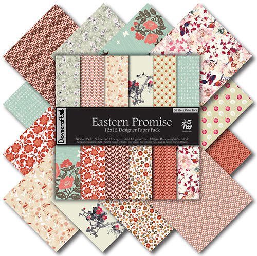 Sada papírů EASTERN PROMISE 12"x 12" — foto 1