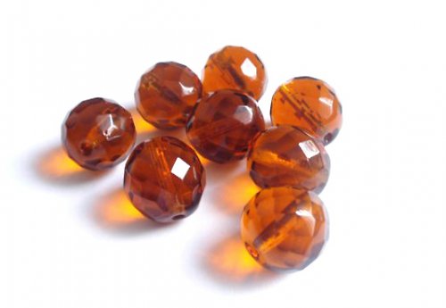 Broušené perle topas 14mm — foto 1