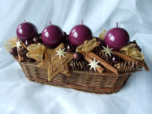 Adventní svícen — foto 1