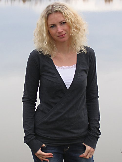 Zavinovací tričko — foto 1
