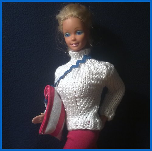 Bílý rolák pro Barbie — foto 1