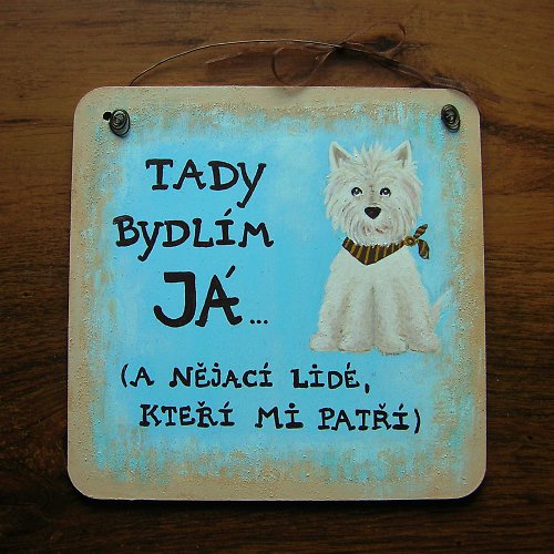Tady bydlím Já (westík) — foto 1