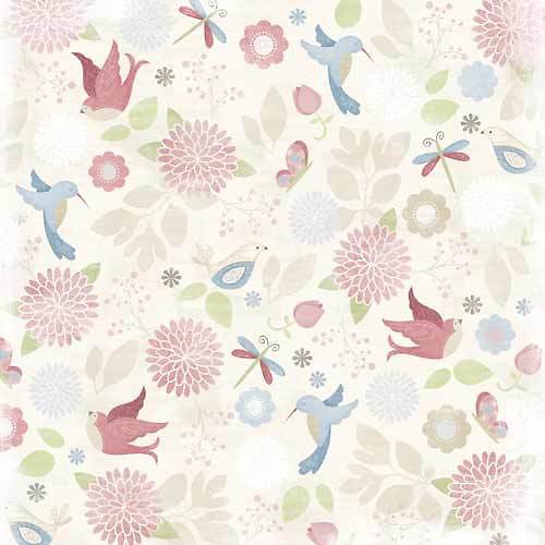 Papír Birds and Blooms — foto 1