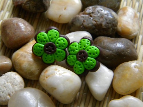 Fimo pecičky - Zelenky — foto 1