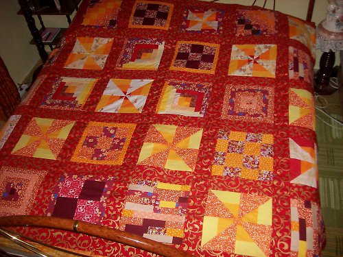 Velký patchwork ihned ke koupi - REDORANGE — foto 1