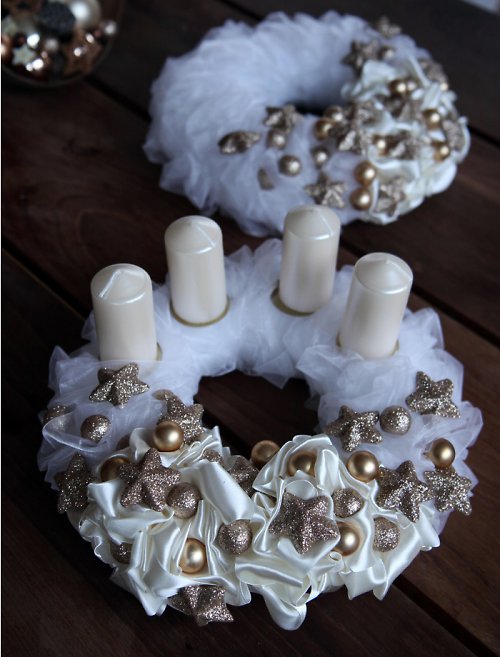 Adventní věnec SNOW FLAKE — foto 1