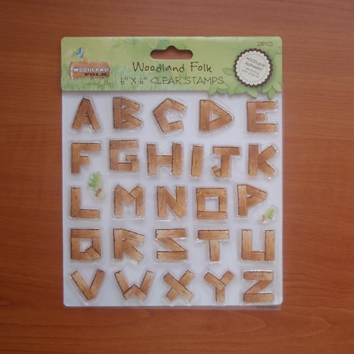 Transp. razítka Woodland Folk - Abeceda — foto 1