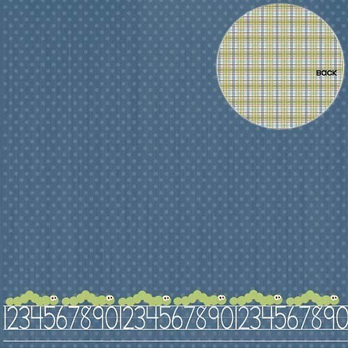 Scrapbook čtvrtka Inch-worm — foto 1