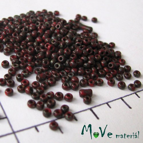 Rokajl hnědočervené 10/0 10 g — foto 1