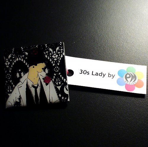 30s Lady druhá (brož) — foto 1