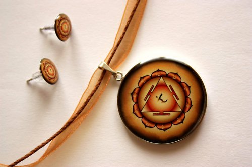 Hnědá mandala — foto 1