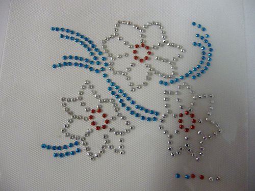 Nažehlovací ornament ze štrasu — foto 1