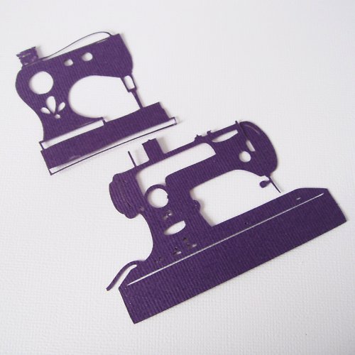 Papírové výseky - Sewing Machine — foto 1