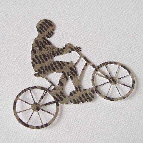 Papírové výseky - Biking Boy — foto 1