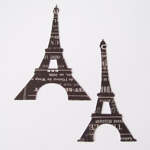 Papírové výseky - Eiffel Tower — foto 1