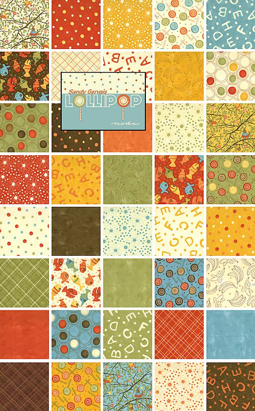 Sada čtverců na patchwork - skladem — foto 1