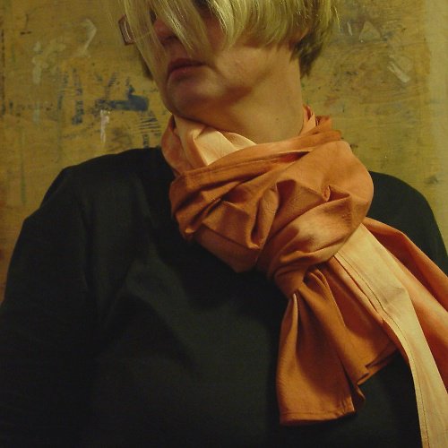 Batikovaný šál — foto 1