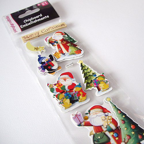 *** SLEVA!!! Samolepky 3D - Santa 018 — foto 1