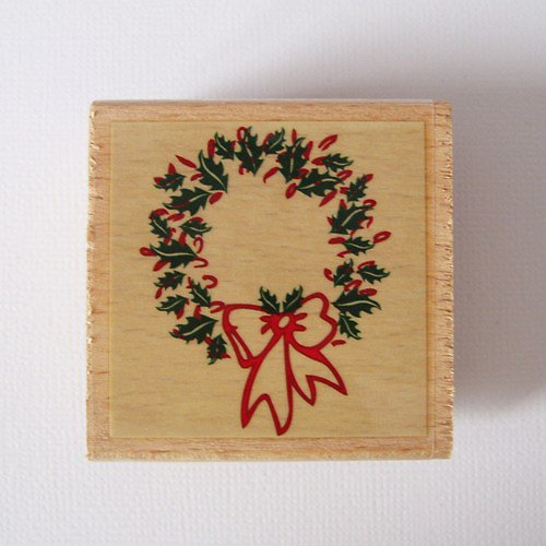 Razítko - Christmas 1 - Holly Wreath — foto 1