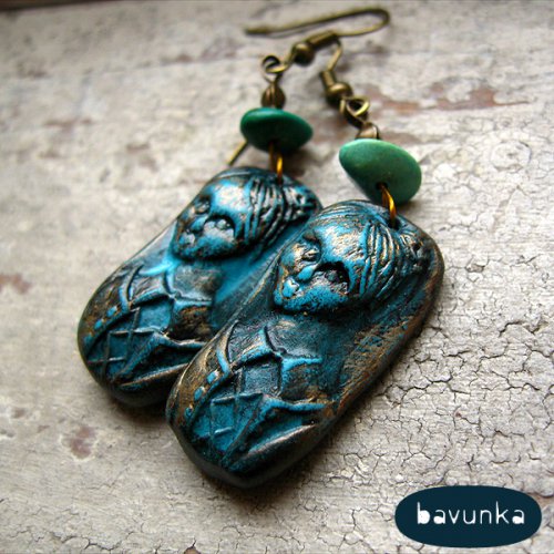 Žena - fimo patina — foto 1
