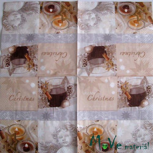 Ubrousek na decoupage 33 x 33cm 1ks — foto 1