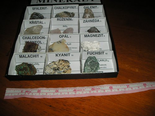 Mineralogická minisbírka — foto 1