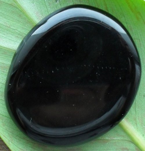 Obsidián stříbrný 41x36mm — foto 1