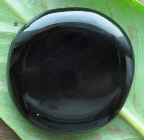 Obsidián stříbrný 43x42mm — foto 1
