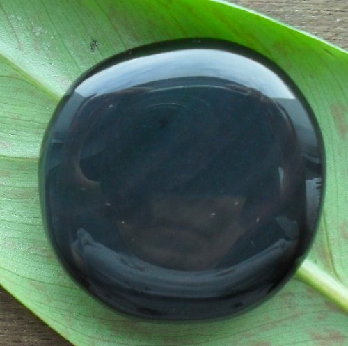 Obsidián stříbrný 43x42mm — foto 1