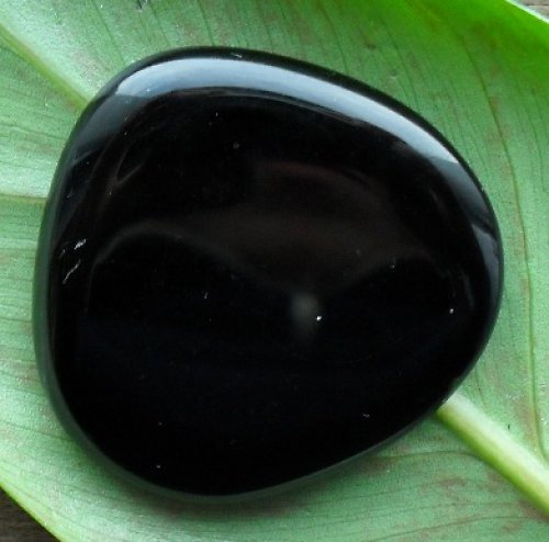 Obsidián stříbrný 38x37mm — foto 1