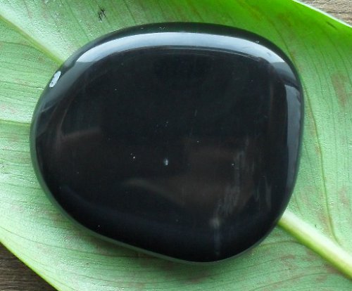 Obsidián stříbrný41x37mm — foto 1