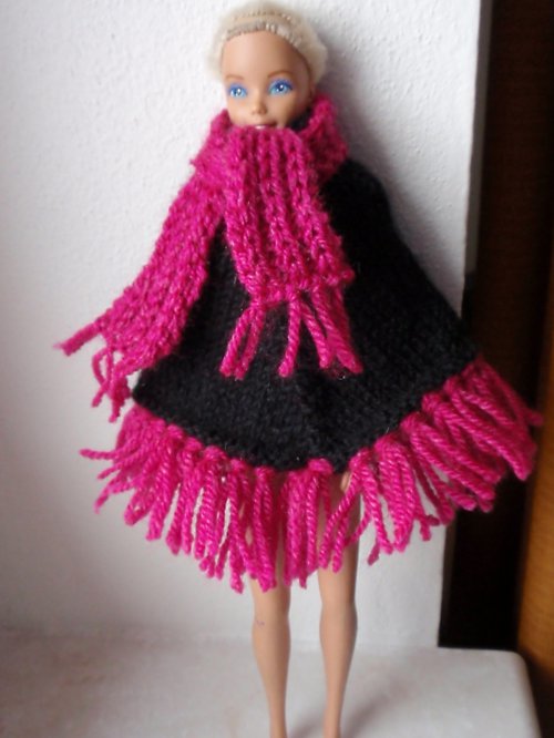 BARBIE-pončo — foto 1