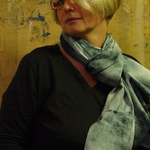 Batikovaný šál — foto 1