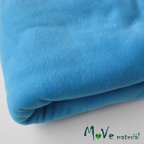 Fleece tyrkysový š. 150cm / 20 cm — foto 1