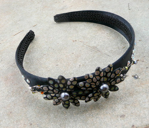 Čelenka : " Dotty black marguaritas " — foto 1