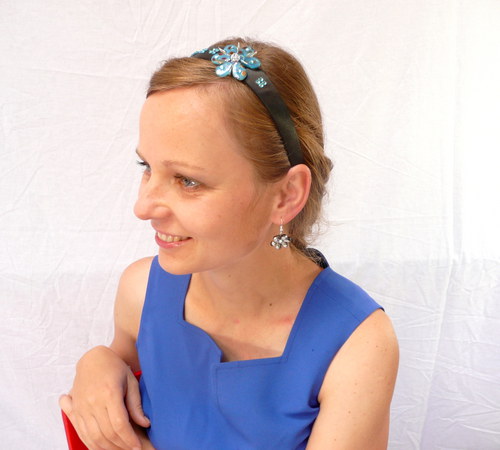 Čelenka " Blue dreams " — foto 1