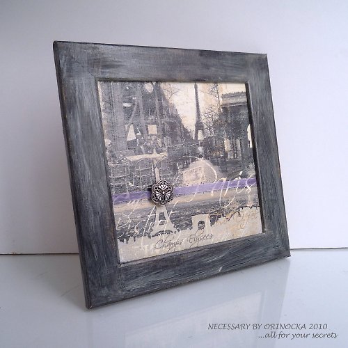 Fleur de Paris Violette - Tableau — foto 1