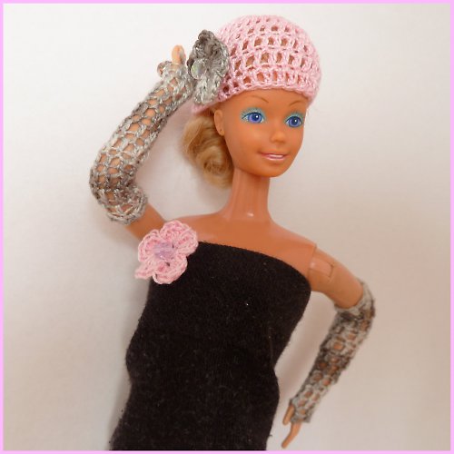 Elegantní rukavičky pro Barbie — foto 1