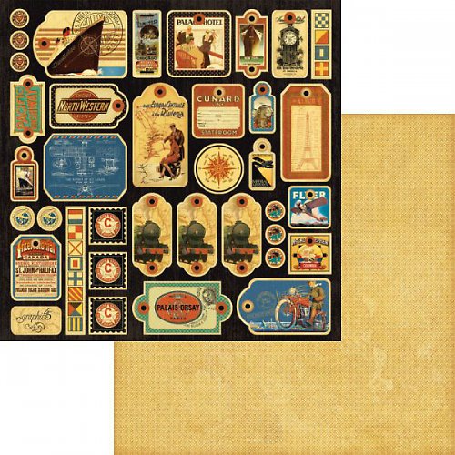 Graphic 45 - TRANSATLANTIQUE Tags — foto 1