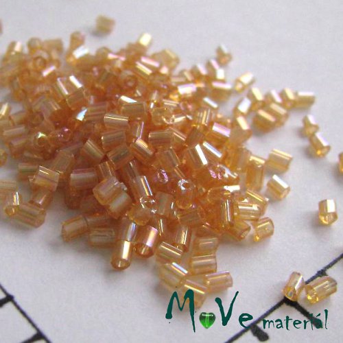 Český rokajl medový 2x2mm 20g — foto 1