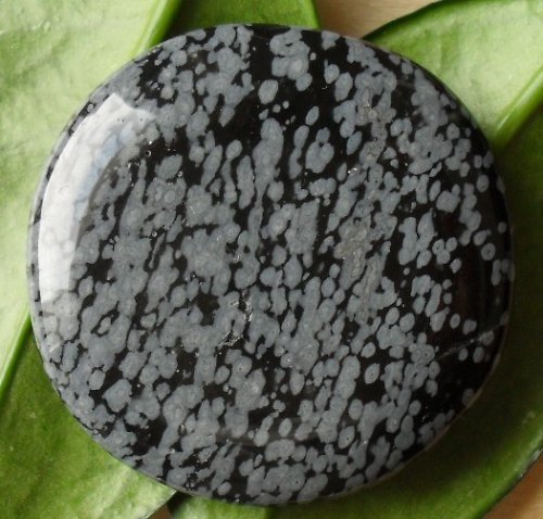 Obsidián vločkový průměr 48mm — foto 1