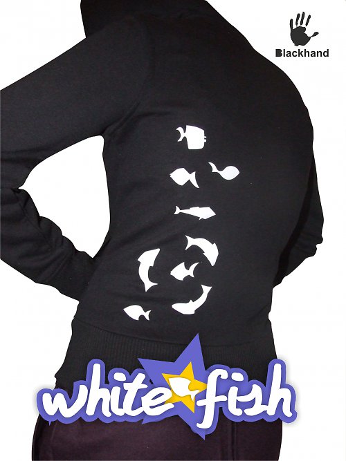 Mikina "white fish" — foto 1