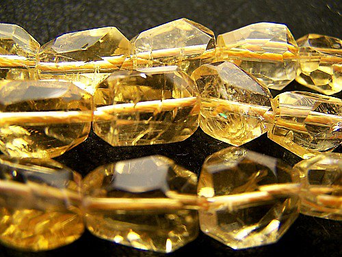 Velmi kvalitní broušený citrín — foto 1