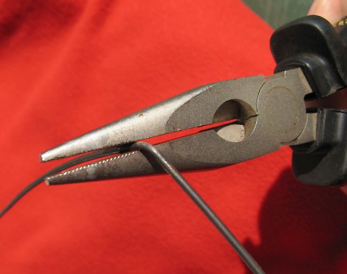 Černý žíhaný drát - průměr 0,5 mm -1kg (cca 500 m)