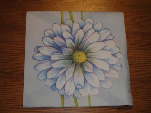 Ubrousek na decoupage - květina