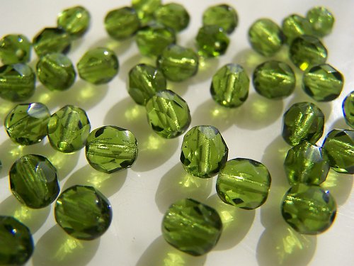 Broušené korálky Jablonex-10ks — foto 1