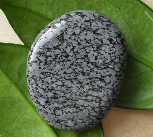 Obsidián vločkový 48x38mm — foto 1