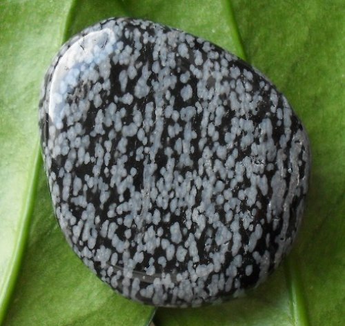 Obsidián vločkový 42x36mm — foto 1